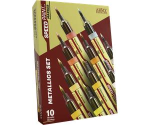 The Army Painter Speedpaint Marker Metallic Set - 1 set