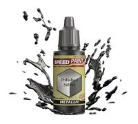 The Army Painter Speedpaint Polished Silver 2.0, Acrilico Singolo Vernice 18ml Una Soluzione Di Pittura A Strato Per Miniature Da Tavolo Fantasy Come Figure Di Warhammer 40k e Dungeons and Dragons