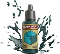 The Army Painter Speedpaint Raging Sea 2.0, Acrilico Singolo Vernice 18ml Una Soluzione Di Pittura A Strato Per Miniature Da Tavolo Fantasy Come Figure Di Warhammer 40k e Dungeons and Dragons