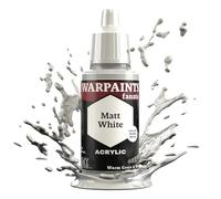 The Army Painter Warpaint Fanatics - Pittura acrilica bianca opaca in miniatura per hobby con Fanatics Warpainting, vernice di qualità per Wargaming in miniatura