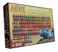 The Army Painter, Warpaints Air Complete Set, 126 x 18 ml, aerografo | Colori acrilici pre-diluiti per aerografo, incl. 18 metallici e 6 fluo, per Warhammer 40k