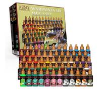The Army Painter Warpaints Air Starter Set, 12 Colori Acrilici 1 Primer set di Vernici Acrilici Atossici a Base d'Acqua Airbrush Diluente per Airbrush non necessario per il Kit Airbrush