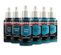 The Army Painter Warpaints Fanatic Flexible Triad Deep Green Blues 6x18 ml