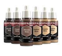 The Army Painter Warpaints Fanatic Flexible Triad Deep Skin Tones 6x18 ml Colori