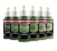 The Army Painter, Warpaints Fanatic Flexible Triad: Olive Greens 6x18ml