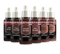 The Army Painter Warpaints Fanatic Flexible Triad Ruddy Browns 6x18 ml Colori