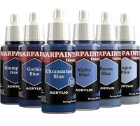 The Army Painter Warpaints Fanatic Flexible Triad Strong Pale Blues 6x18 ml