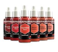 The Army Painter, Warpaints Fanatic Flexible Triad: Warm Reds 6x18ml