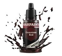 The Army Painter, Warpaints Fanatic Metallics Gemstone Red Single Acrylics, pittura per hobby in miniatura, pittura di qualità per giochi di guerra in miniatura