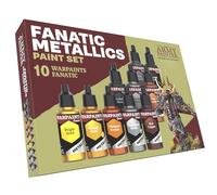 WARPAINTS FANATIC METALICS SET the army painter colori paint