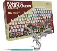 The Army Painter, Warpaints Fanatic Wargamers Set Combo, 102 x 18 ml