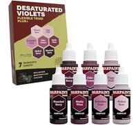 The Army Painter, Warpaints Flexible Triad PLUS+: Desaturated Violets, 7 colori acrilici da 18 ml, vernice di qualità in miniatura per hobby di Dungeons and Dragons (DnD) e Warhammer Miniatures