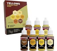 The Army Painter, Warpaints Flexible Triad PLUS+: Gialle, 7 x 18 ml di vernici acriliche - Vernice per hobby di qualità miniatura per Dungeons and Dragons (DnD) e Warhammer Miniatures