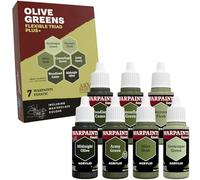 The Army Painter Warpaints Fanatic: Olive Greens Flexible Triad PLUS+ - 1 Set