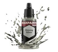 The Army Painter Warpaints, vernice metallizzata, 18 ml, colore argento brillante