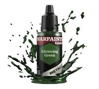 The Army Painter Warpaints, vernice metallizzata per hobby, 18 ml, colore: verde brillante