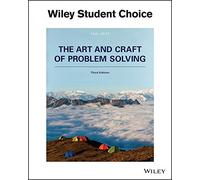 The Art and Craft of Problem Solving