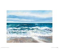 The Art Group (Pull of The Tide Art Print, Carta, Multicolore, 30 x 40 cm