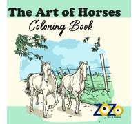 The Art of Horses coloring book