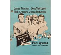 The Art Of Love James Garner Dick Van Dyke Elke Sommer 1965 programma...