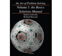 The Art of Problem Solving: The Basics Solutions: 1