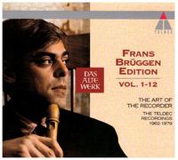 The Art Of Recorder - Frans Bruggen Edition Vol. 1-12 - CD