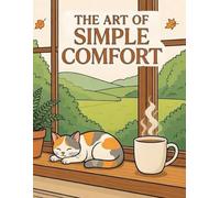 The Art of Simple Comfort: A Bold and Easy Coloring Book for Adults: Simple Cozy Scenes, Mindful Relaxation, and Stress-Free Designs for Beginners (Large Print)