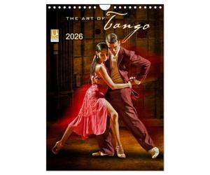 The Art Of Tango (Wandkalender 2026 DIN A4 hoch), CALVENDO Monatskalender: Tango - Der Tanz der Sinne