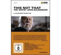 The Artist John Baldessari – Jan Schmidt-Garre – DVD – Compilation