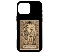 The Artist Tarocco Card - Paint Painter Spooky Gothic Witchy Custodia per iPhone 16 Pro Max
