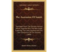 The Ascension Of Isaiah (Tascabile)