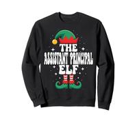 The Assistant Preside Elf Funny Christmas Matching Felpa