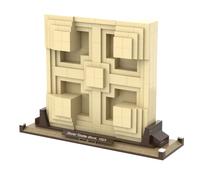 The Atom Brick Frank Lloyd Wright Storer - Set di blocchi tessili