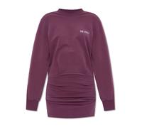 The Attico - Abito con logo - - Dresses - Donna - Viola - XS