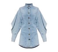 The Attico - Abito in Denim con Tasche - - Dresses - Donna - Blu - 2XS