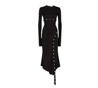The Attico - Abito Midi Asimmetrico - - Dresses - Donna - Nero - M
