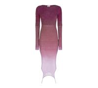 The Attico - Abito Midi Degradè - - Dresses - Donna - Viola - M