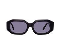 The Attico, ,Accessories ,Donna ,Nero ,ONE SIZE Occhiali da sole esagonali Blake neri e argento