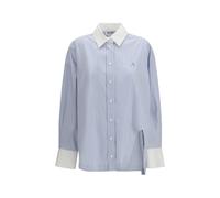 The Attico Blue Cotton Pattern Shirt - IT38 | S