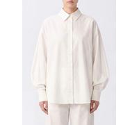 THE ATTICO Camicia in cotone con maniche a palloncino e vestibilità relaxed 38 Bianco