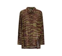 The Attico - Camicia in Mussola con Stampa Zebra - - Blouses & Shirts - Donna - Multicolore - S