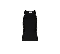 The Attico - Canotta in Jersey a Costine - - Tops - Donna - Nero - M