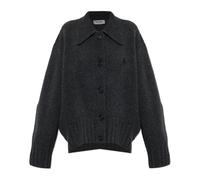 The Attico - Cardigan con collo - - Knitwear - Donna - Grigio - S