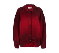 The Attico - Cardigan Sprayed - - Knitwear - Donna - Rosso - S