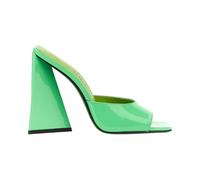 The Attico - Devon Mules con Tacco e Stampa Zebra - - Shoes - Donna - Verde - 36 EU