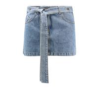 The Attico - Gonna in Denim con Cintura - - Skirts - Donna - Blu - S