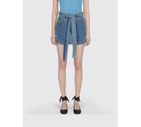THE ATTICO Gonna mini in denim di cotone 38 Denim