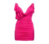 The Attico - Gonna Mini in Jersey con Scollo Profondo - -Dresses -Donna -Rosa -S
