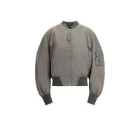 The Attico Green Polyester Bomber - IT40 | M