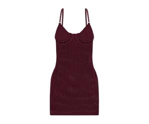 The Attico - Il Primo Bagno Mini Dress - - Dresses - Donna - Rosso - XS